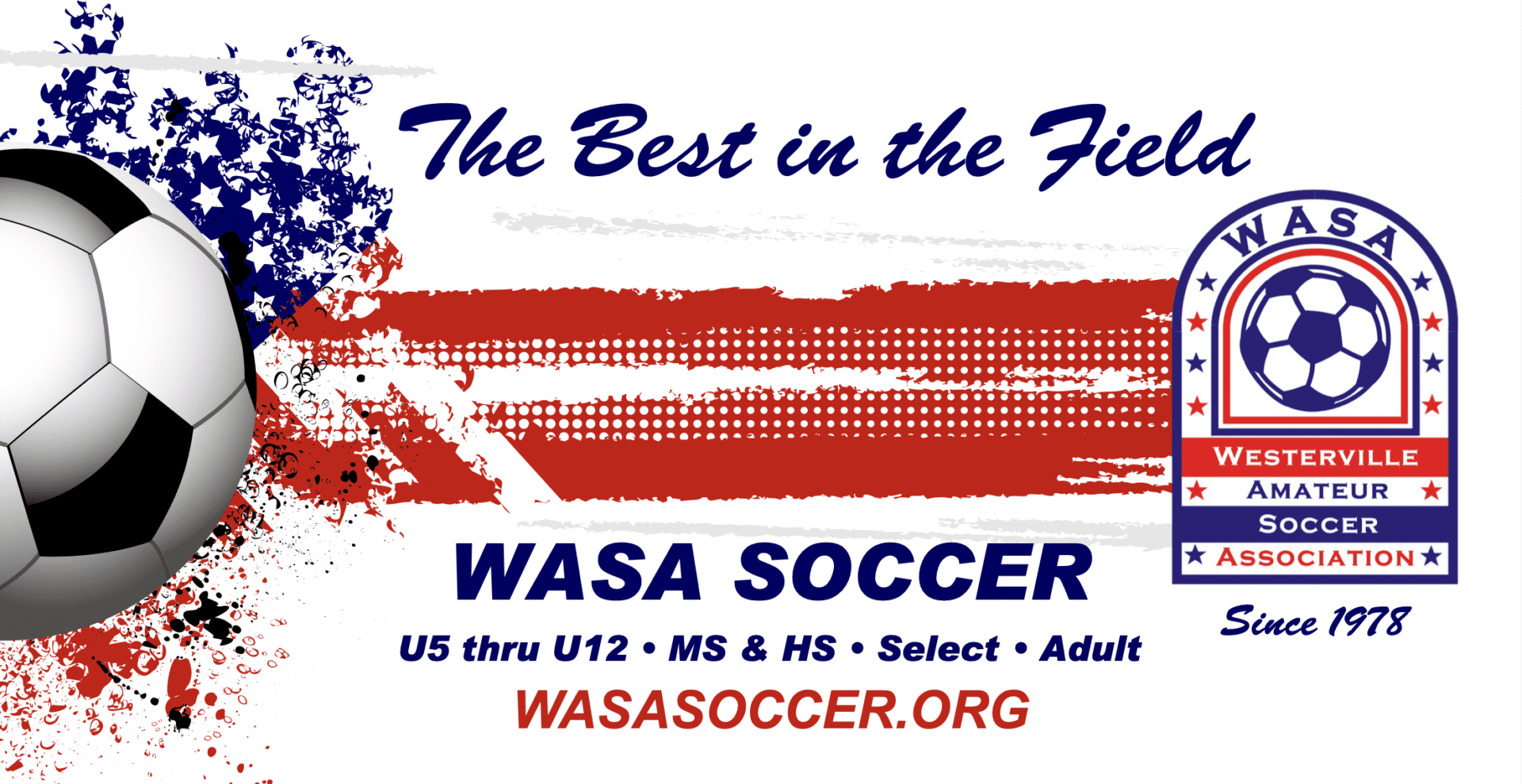 WASA SOCCER Logo